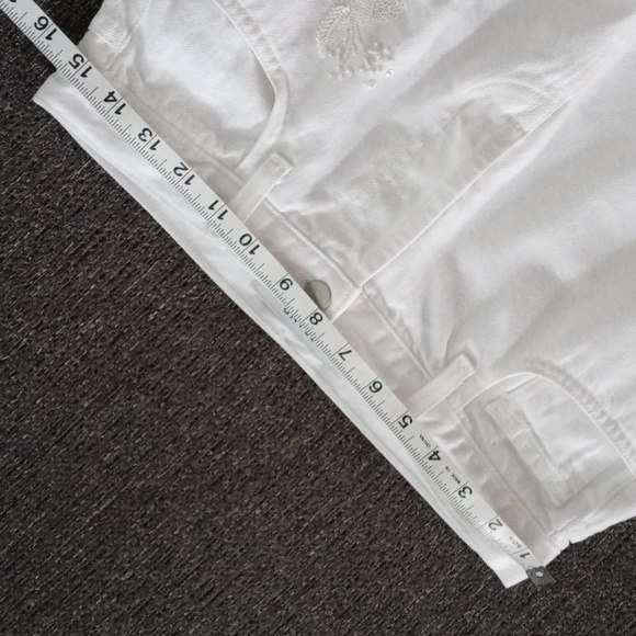 🤍J Brand🤍 - White Estella Bonny Mid-Rise Mini Skirt - Picture 15 of 16